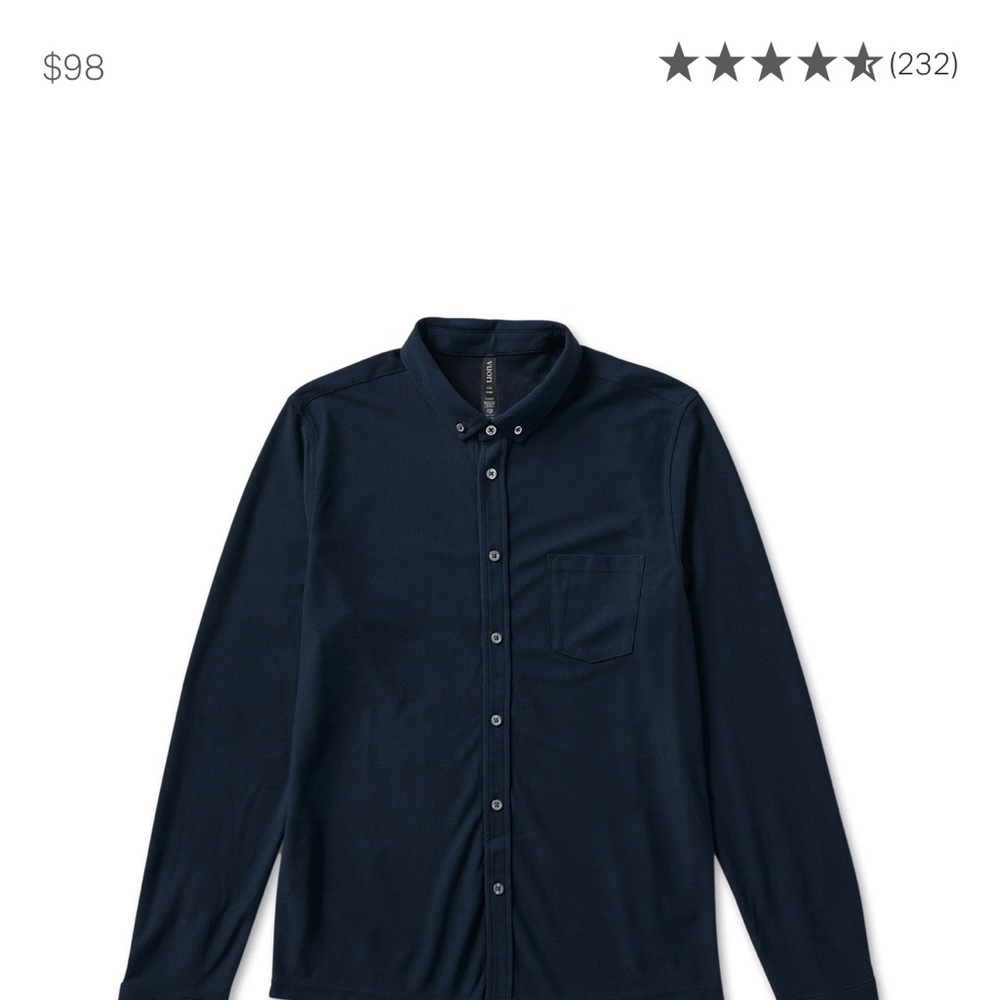 New without tags | Vuori Long-Sleeve Ace Button-Down